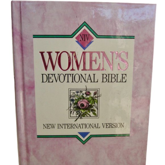 VTG Womens Devotional Bible NIV Christs Words in Red 1990 HC Zondervan USA - Picture 1 of 11